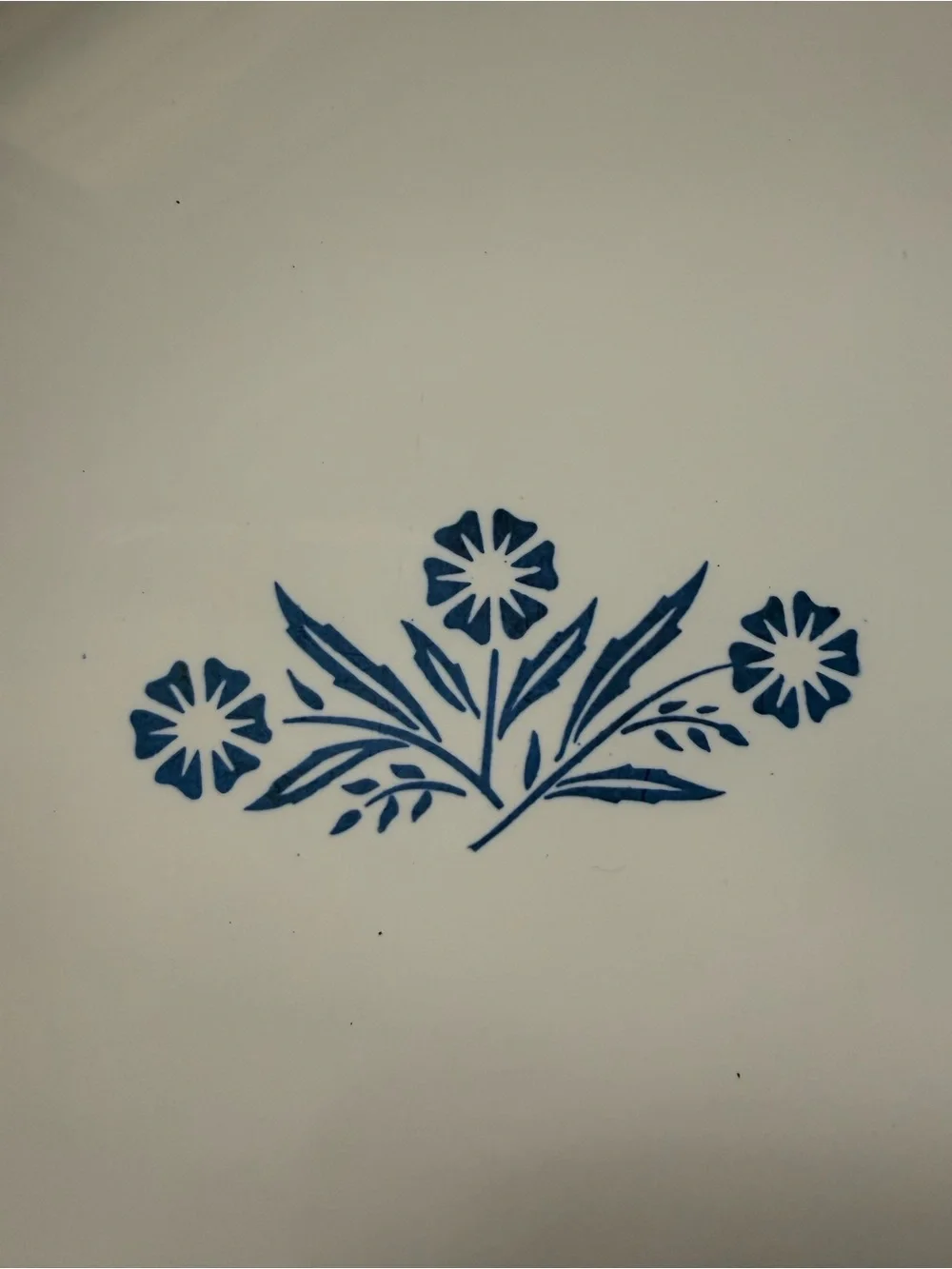 Vintage Corning Ware Blue Cornflower P-309 9” Pie Plate USA